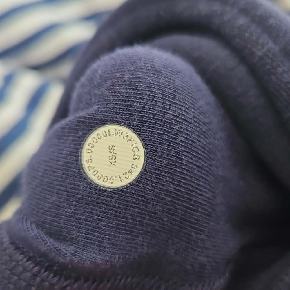 Lululemon Thick Fleece Half-Zip Night Sea Blue Size XS/S - Picture 11 of 13